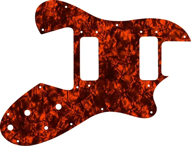WD Custom Pickguard For Ovation Viper #28OP Orange Pearl/Black/White/Black