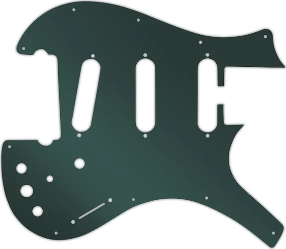 WD Custom Pickguard For Parker 3 Single Coil Nitefly V1 #10S Smoke Mirror