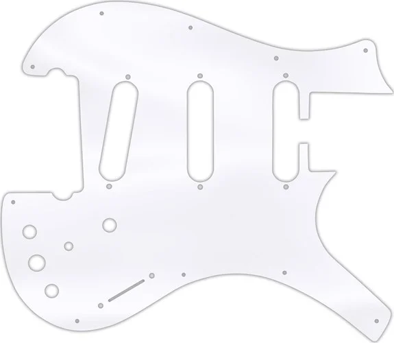 WD Custom Pickguard For Parker 3 Single Coil Nitefly V1 #45 Clear Acrylic
