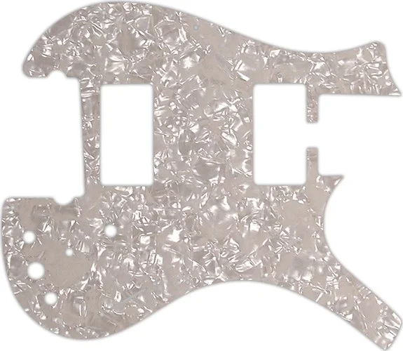 WD Custom Pickguard For Parker Dual Humbucker Nitefly M #28A Aged Pearl/White/Black/White