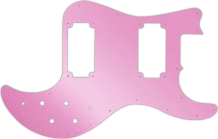 WD Custom Pickguard For Peavey T-40 #10P Pink Mirror