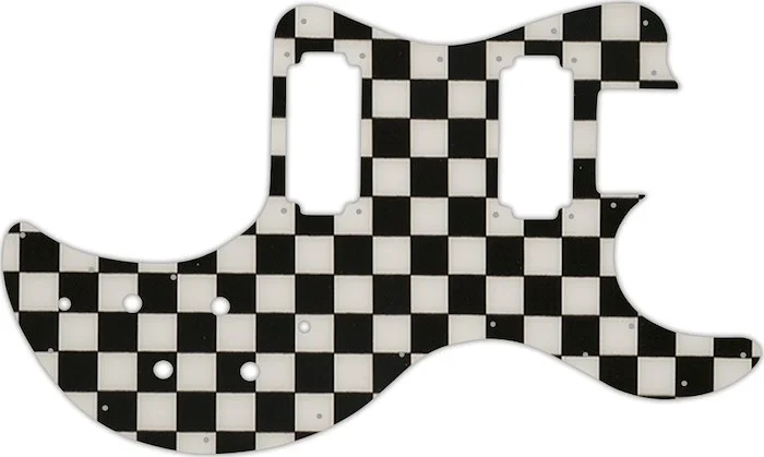 WD Custom Pickguard For Peavey T-60 #CK01 Checkerboard Graphic