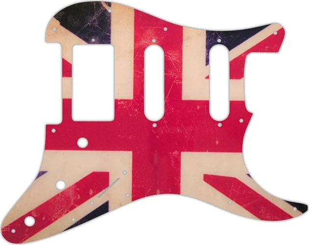 WD Custom Pickguard For Single Humbucker, Dual Single Coil Fender Stratocaster #G04 British Flag Rel