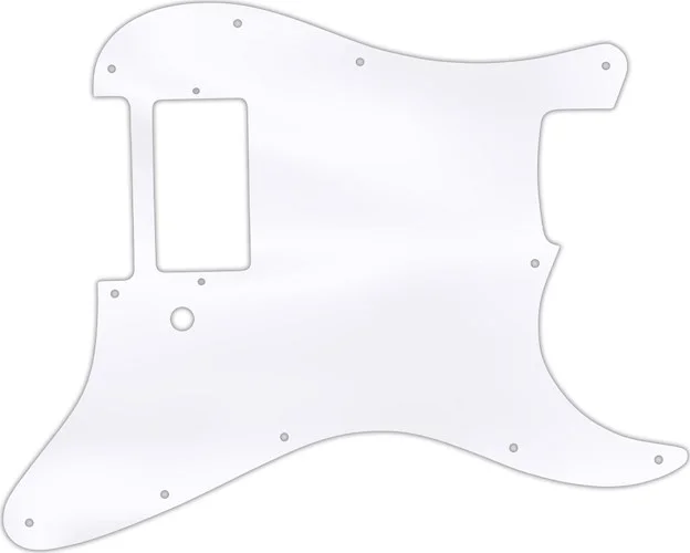 WD Custom Pickguard For Single Humbucker Fender Stratocaster #45T Clear Acrylic Thin