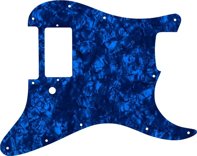 WD Custom Pickguard For Single Humbucker Fender Stratocaster #28DBP Dark Blue Pearl/Black/White/Black