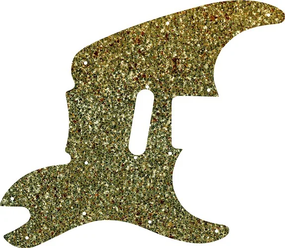 WD Custom Pickguard For Squier By Fender 2004-2006 '51 #60GS Gold Sparkle 