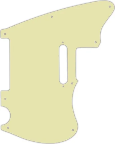 WD Custom Pickguard For Squier By Fender 2020 Paranormal Offset Telecaster #34 Mint Green 3 Ply