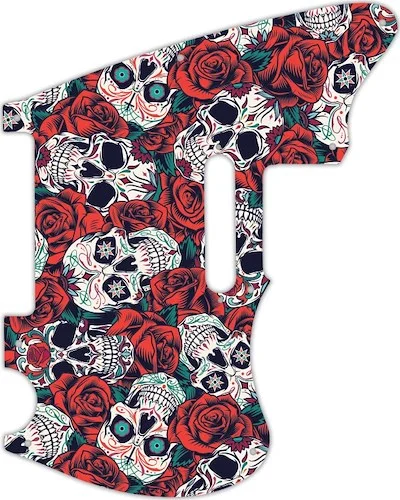 WD Custom Pickguard For Squier By Fender 2020 Paranormal Offset Telecaster #GS01 Dia De Muertos Cala