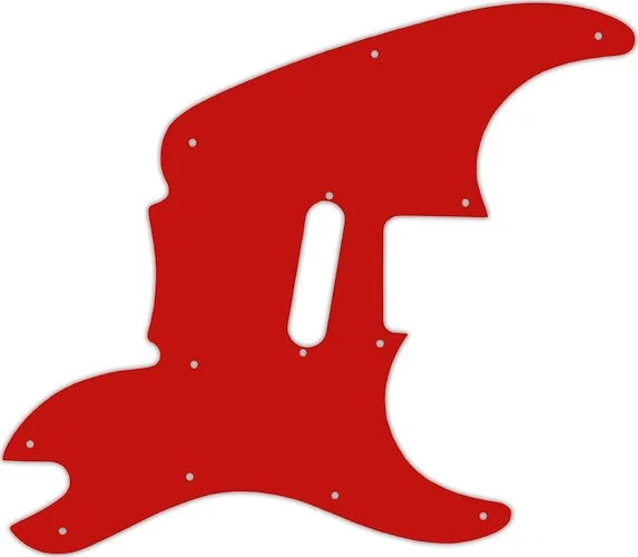 WD Custom Pickguard For Squier By Fender 2004-2006 '51 #07 Red/White/Red
