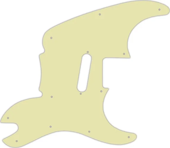 WD Custom Pickguard For Squier By Fender 2004-2006 '51 #34S Mint Green Solid