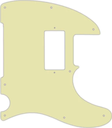 WD Custom Pickguard For Squier By Fender John 5 Signature Telecaster #34S Mint Green Solid