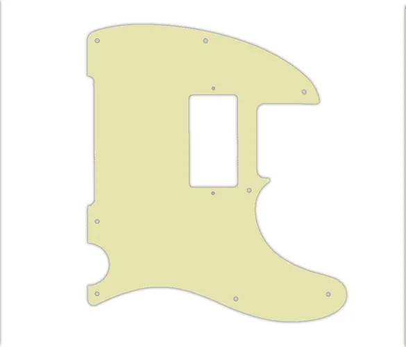 WD Custom Pickguard For Squier By Fender John 5 Signature Telecaster #34T Mint Green Thin