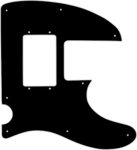 WD Custom Pickguard For Squier By Fender Vintage Modified Telecaster Bass Special #01 Black