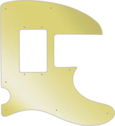 WD Custom Pickguard For Squier By Fender Vintage Modified Telecaster Bass Special #10GD Gold Mirror