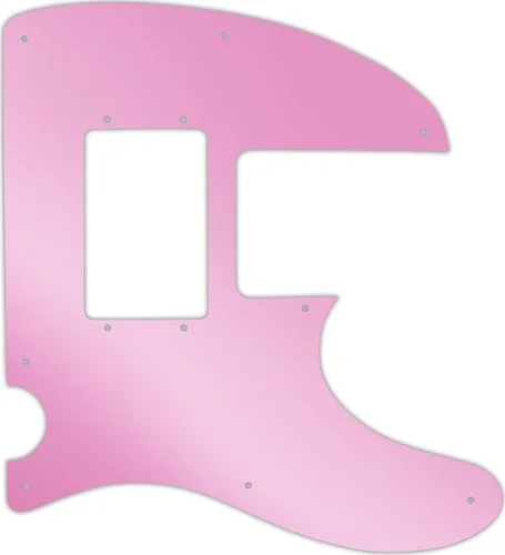 WD Custom Pickguard For Squier By Fender Vintage Modified Telecaster Bass Special #10P Pink Mirror