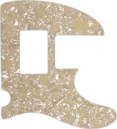 WD Custom Pickguard For Squier By Fender Vintage Modified Telecaster Bass Special #28C Cream Pearl/C