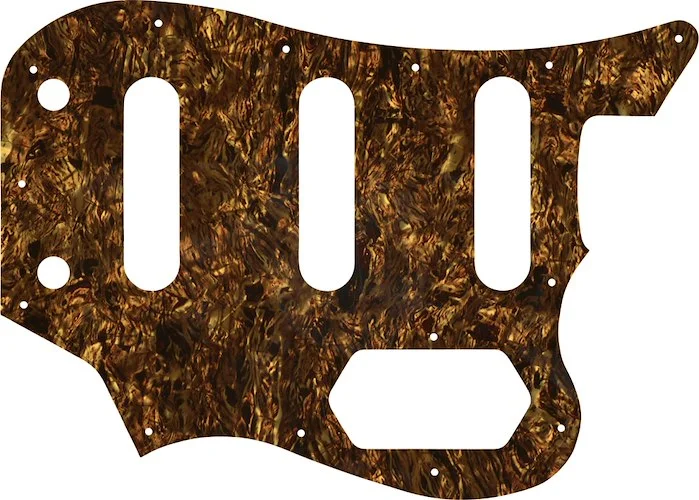 WD Custom Pickguard For Squier By Fender Vintage Modifed Bass VI #28TBP Tortoise Brown Pearl