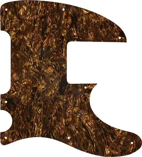 WD Custom Pickguard For Squier By Fender Vintage Modified Telecaster Bass #28TBP Tortoise Brown Pearl