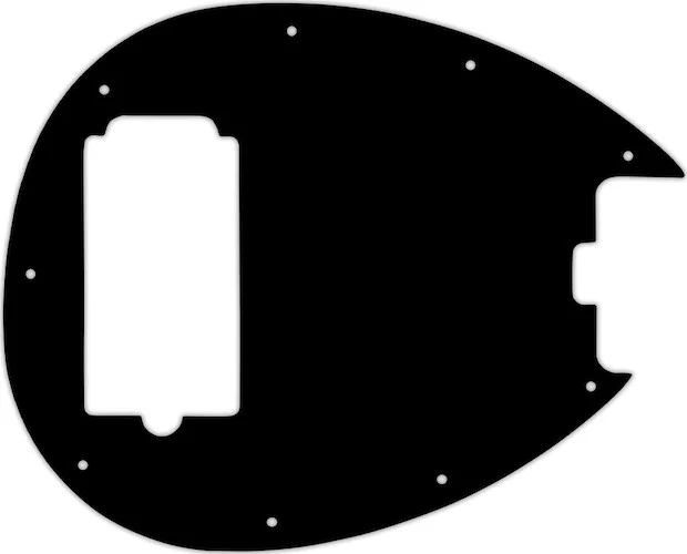 WD Custom Pickguard For Sterling By Music Man SB14 Bass #03 Black/White/Black