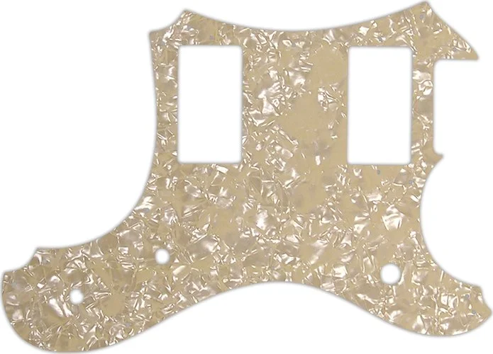 WD Custom Pickguard For Veritas Custom Guitars 2014-2015 Portlander #28C Cream Pearl/Cream/Black/Cre