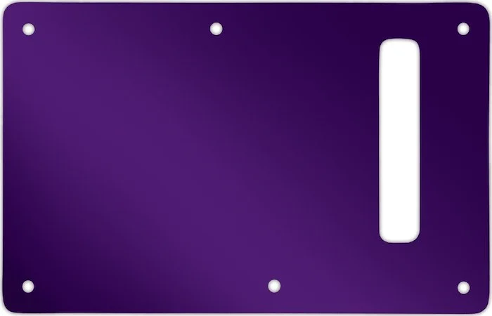 WD Custom Pickguards Backplate For Modern Fender Stratocaster #10PR Purple Mirror