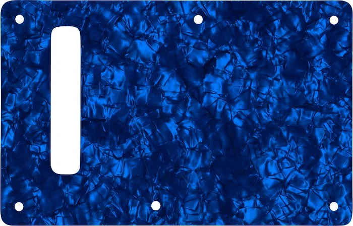 WD Custom Pickguards Backplate For Modern Fender Stratocaster #28DBP Dark Blue Pearl/Black/White/Black - Left Hand