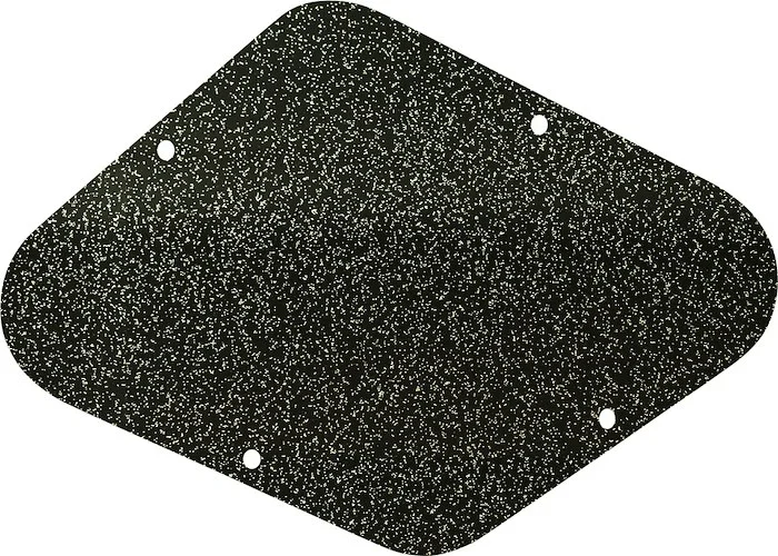 WD Custom Pickguards Electronics Cavity Cover For D'Angelico Guitars #60BS Black Sparkle 
