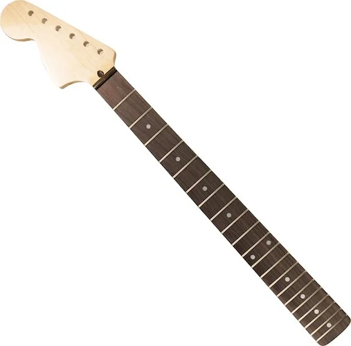 WD Licensed By Fender Replacement Left Hand 21 Fret Neck For Stratocaster Big Headstock Rosewood