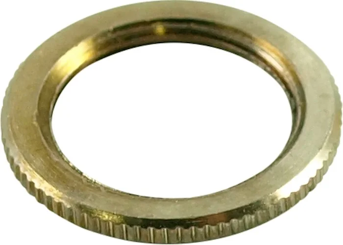 WD Low Profile Knurled Dress Nut For Switchcraft Toggle Switches Nickel