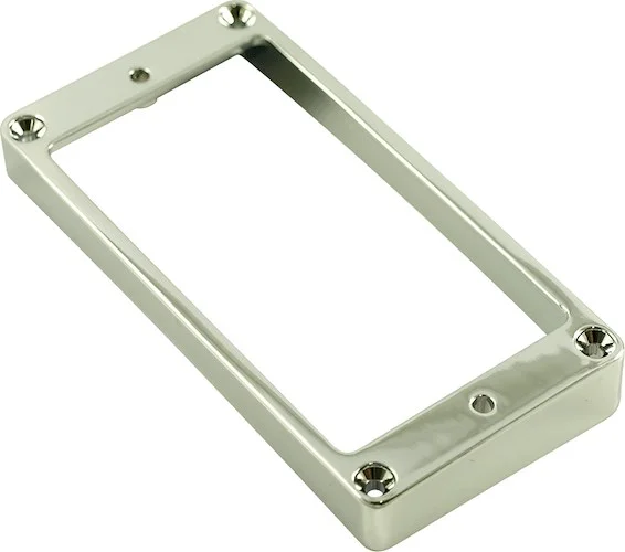 WD Metal Humbucker Pickup Mounting Ring - Arched - Chrome - High
