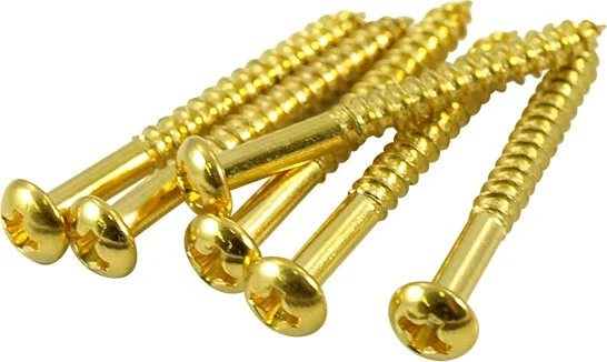 WD Mounting Screws For Vintage Tremolos Gold (50)