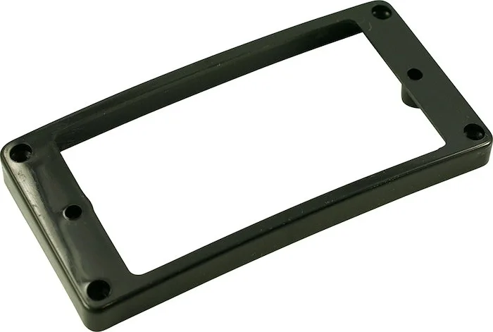 WD Plastic Humbucker Pickup Mounting Ring - Arched - Black - High