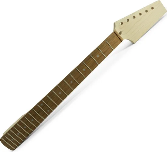 WD Pre-Drilled Paddle Headstock 22 Fret Neck For Fender Stratocaster 22 Fret Neck Pocket Pau Ferro
