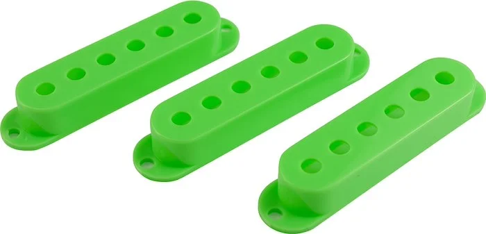 WD Single Coil Pickup Cover Set Green (Set of 3)