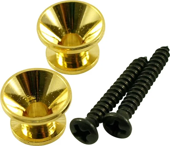 WD Strap Button Set Of 2 Gold (15 Pairs Bulk)