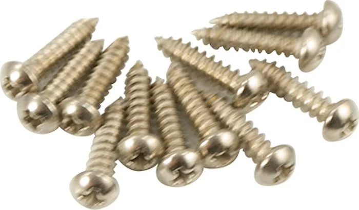 WD Tailpiece Or Bass Tuning Machine Mounting Screws Nickel (100)