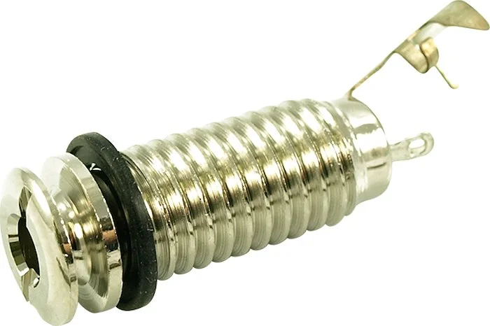 WD Threaded Stereo Endpin Jack Chrome Single