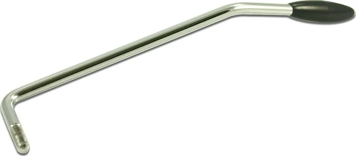 WD Vintage Replacement Tremolo Arm For USA Guitars With Black Tip Chrome