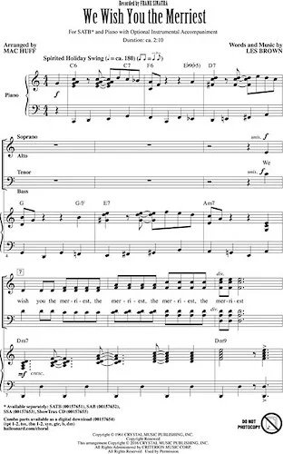 We Wish You the Merriest