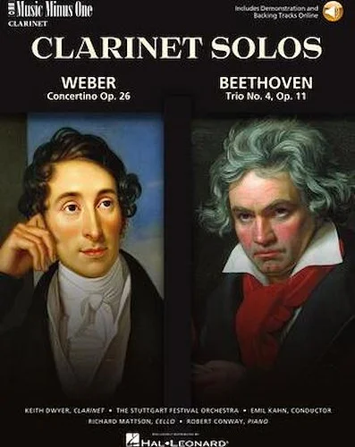 Weber - Concertino Op. 26 & Beethoven - Trio for Piano, Cello & Clarinet, Op. 11