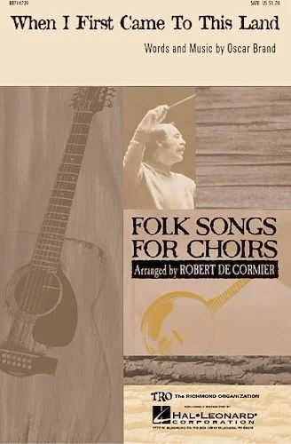 When I First Came to This Land