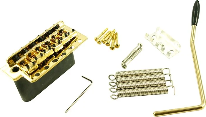 Wilkinson 6 Hole Steel Block Tremolo Gold