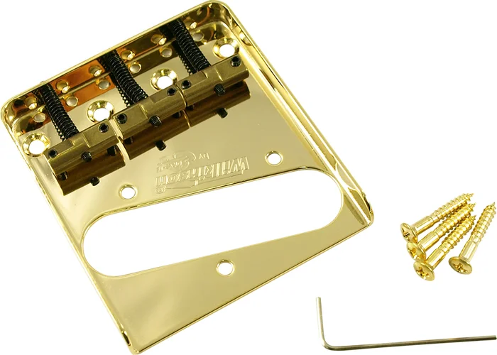 Wilkinson Replacement Bridge For Fender Telecaster Gold