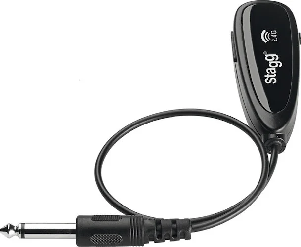 Wireless guitar transmission set (with transmitter and receiver)