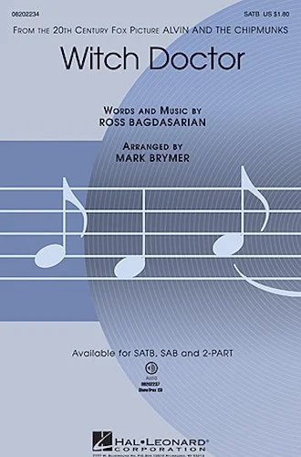 Witch Doctor - (from Alvin and the Chipmunks)