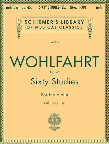 Wohlfahrt - 60 Studies, Op. 45 - Book 1
