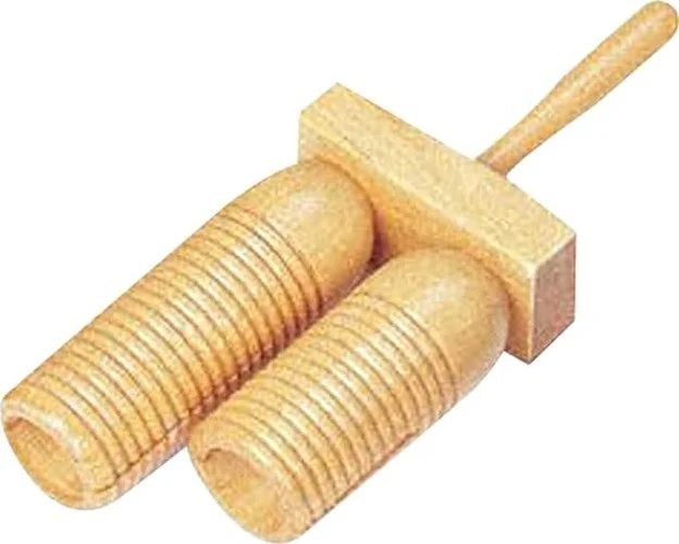 WOOD AGOGO WITH MALLET