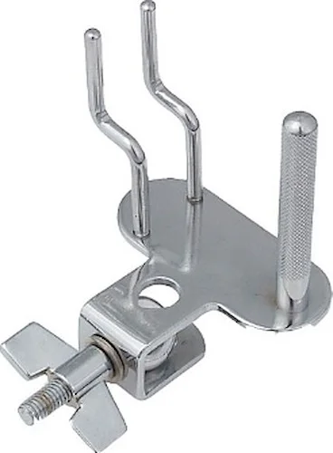 Wood Block/Cowbell Holder for Post Mount