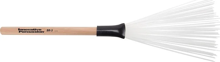 Wood Handle Nylon Brushes - Medium
