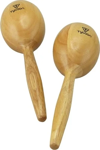 Wooden Maracas - Natural Finish